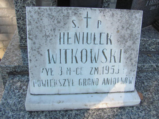 Henryk Witkowski 1953 Garbatka Letnisko - Grobonet - Wyszukiwarka osób pochowanych