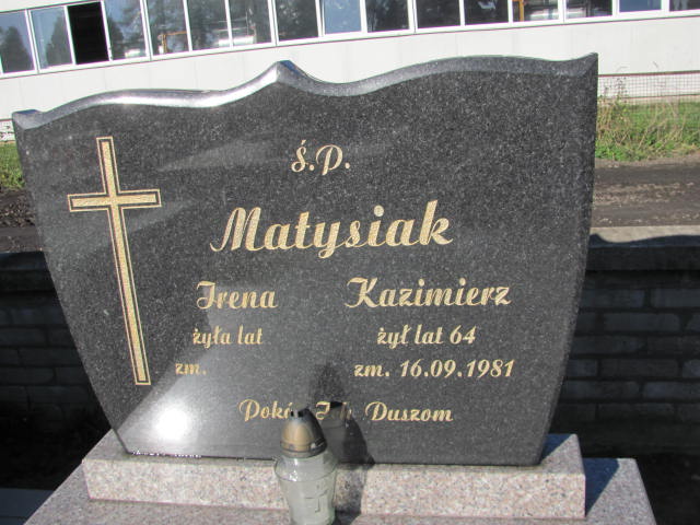 Irena Matysiak Garbatka Letnisko - Grobonet - Wyszukiwarka osób pochowanych