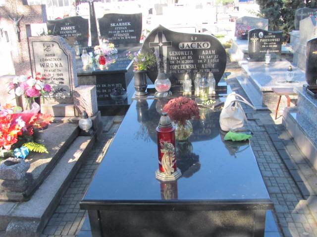 Grób Adam Jacko