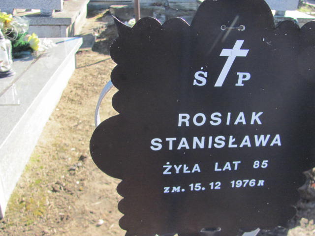 Stanisława Rosiak 1891 Garbatka Letnisko - Grobonet - Wyszukiwarka osób pochowanych