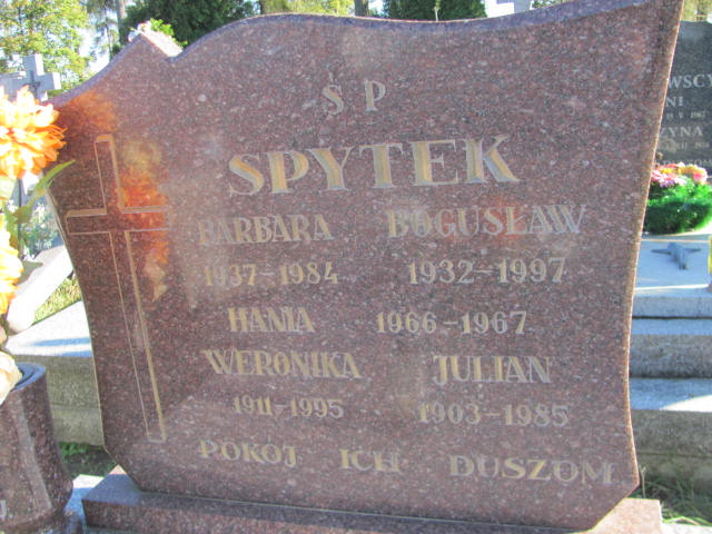 Weronika Spytek 1911 Garbatka Letnisko - Grobonet - Wyszukiwarka osób pochowanych