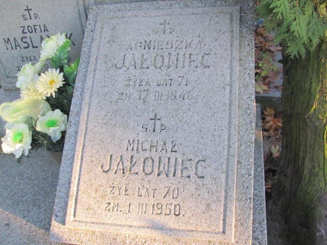 Agnieszka Jałowiec 1875 Garbatka Letnisko - Grobonet - Wyszukiwarka osób pochowanych