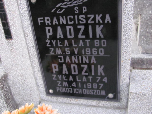 Janina Padzik 1913 Garbatka Letnisko - Grobonet - Wyszukiwarka osób pochowanych