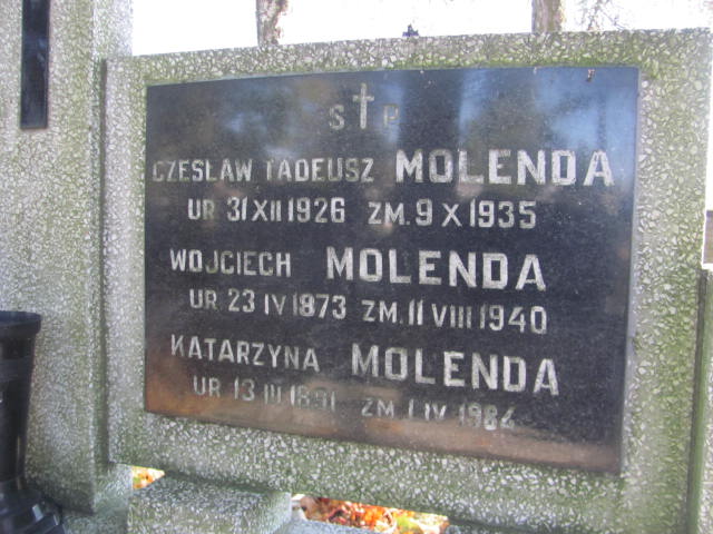 Katarzyna Molenda 1891 Garbatka Letnisko - Grobonet - Wyszukiwarka osób pochowanych