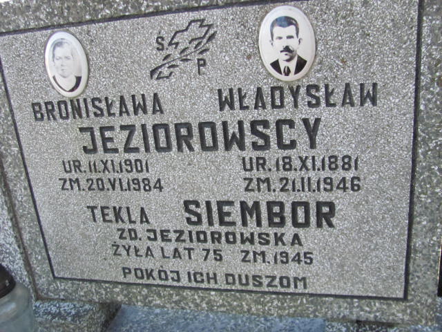 Władysław Jeziorowski 1881 Garbatka Letnisko - Grobonet - Wyszukiwarka osób pochowanych