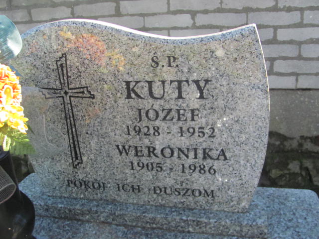 Weronika Kuty 1905 Garbatka Letnisko - Grobonet - Wyszukiwarka osób pochowanych