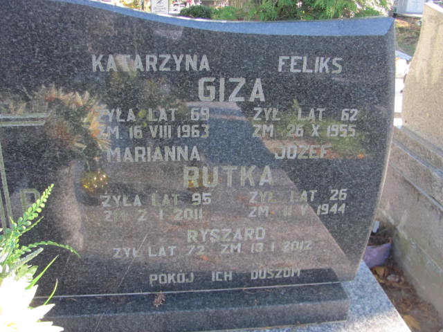 Feliks Giza 1894 Garbatka Letnisko - Grobonet - Wyszukiwarka osób pochowanych