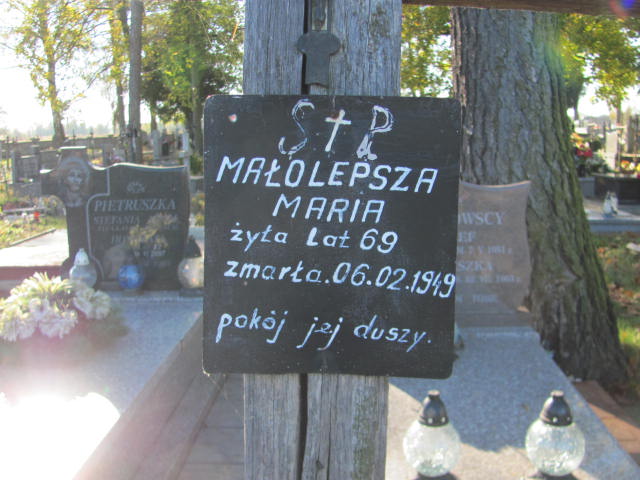 Marianna Małolepsza 1886 Garbatka Letnisko - Grobonet - Wyszukiwarka osób pochowanych