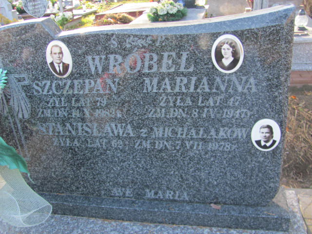 Szczepan Wróbel 1903 Garbatka Letnisko - Grobonet - Wyszukiwarka osób pochowanych