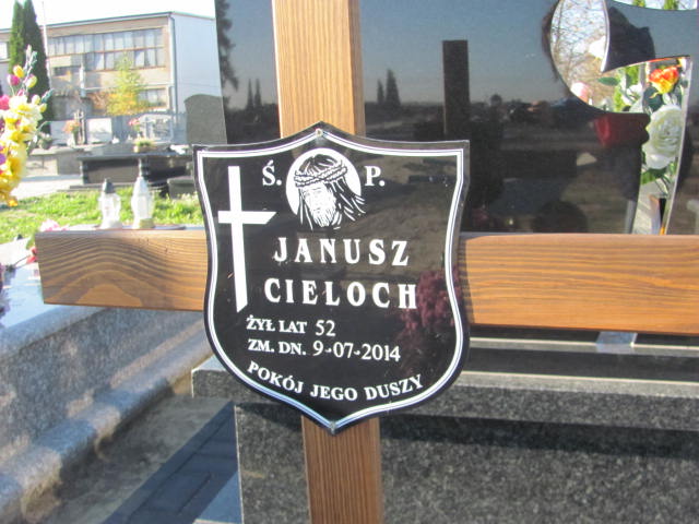 Grób Janusz Cieloch