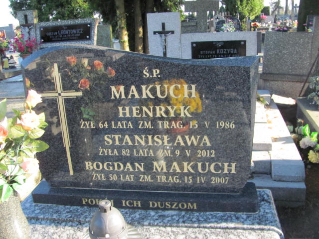 Bogdan Andrzej Makuch 1957 Garbatka Letnisko - Grobonet - Wyszukiwarka osób pochowanych