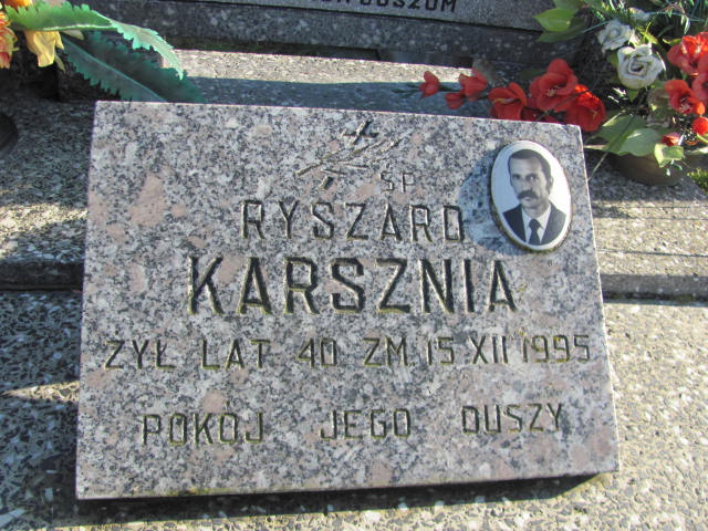 Ryszard Karsznia 1955 Garbatka Letnisko - Grobonet - Wyszukiwarka osób pochowanych