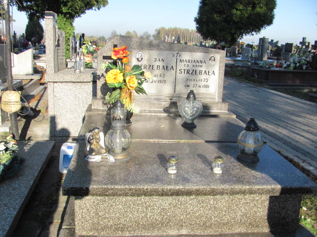 Grób Jan Strzębała