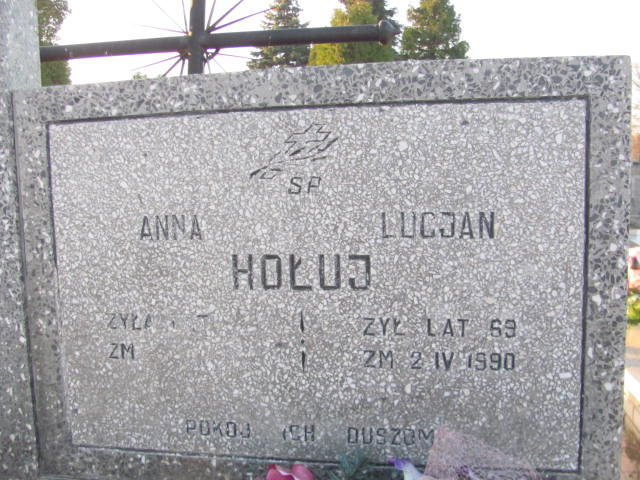 Lucjan Hołuj 1921 Garbatka Letnisko - Grobonet - Wyszukiwarka osób pochowanych