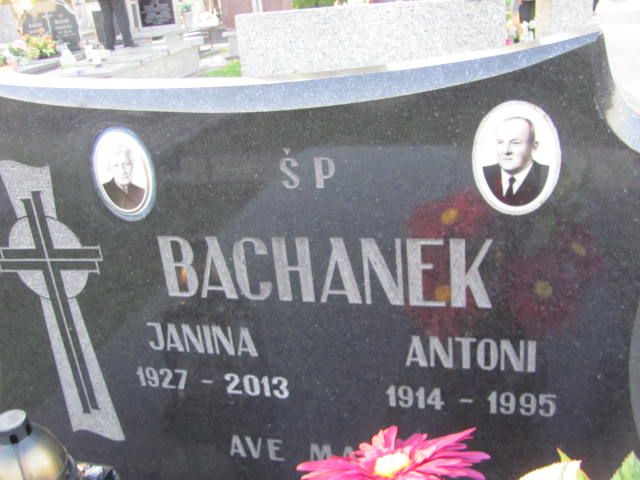 Janina Bachanek 1927 Garbatka Letnisko - Grobonet - Wyszukiwarka osób pochowanych