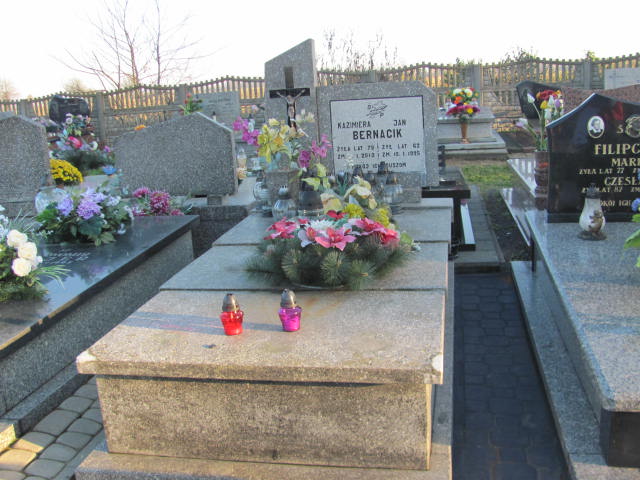 Grób Kazimiera Bernacik