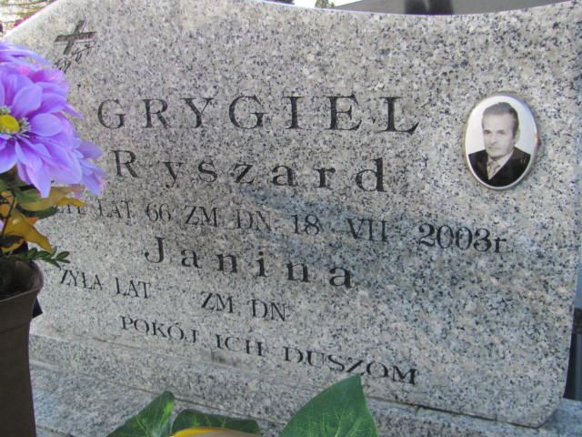 Ryszard Grygiel Garbatka Letnisko - Grobonet - Wyszukiwarka osób pochowanych