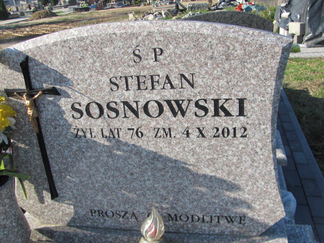 Stefan Sosnowski 1936 Garbatka Letnisko - Grobonet - Wyszukiwarka osób pochowanych