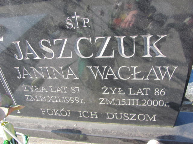 Janina Aleksandra Jaszczuk 1912 Garbatka Letnisko - Grobonet - Wyszukiwarka osób pochowanych