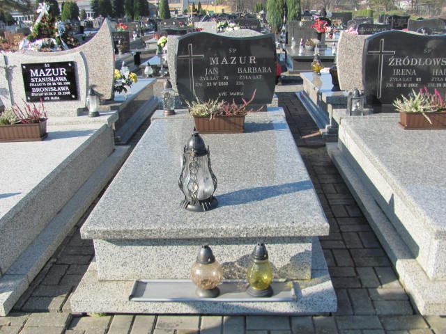 Grób Jan Mazur